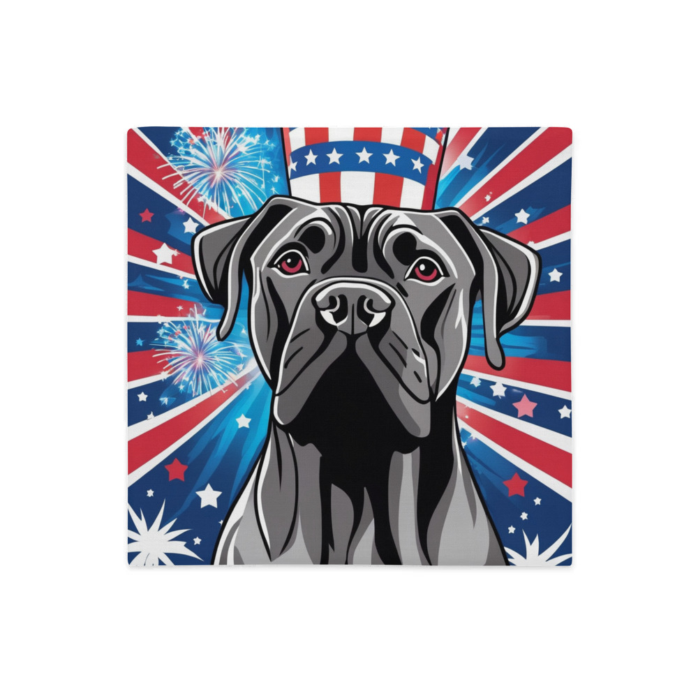 PugMug Custom Cane Corso Premium Pillow Case