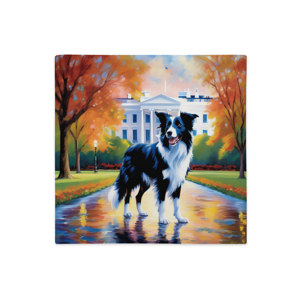 PugMug Custom Border Collie Premium Pillow Case