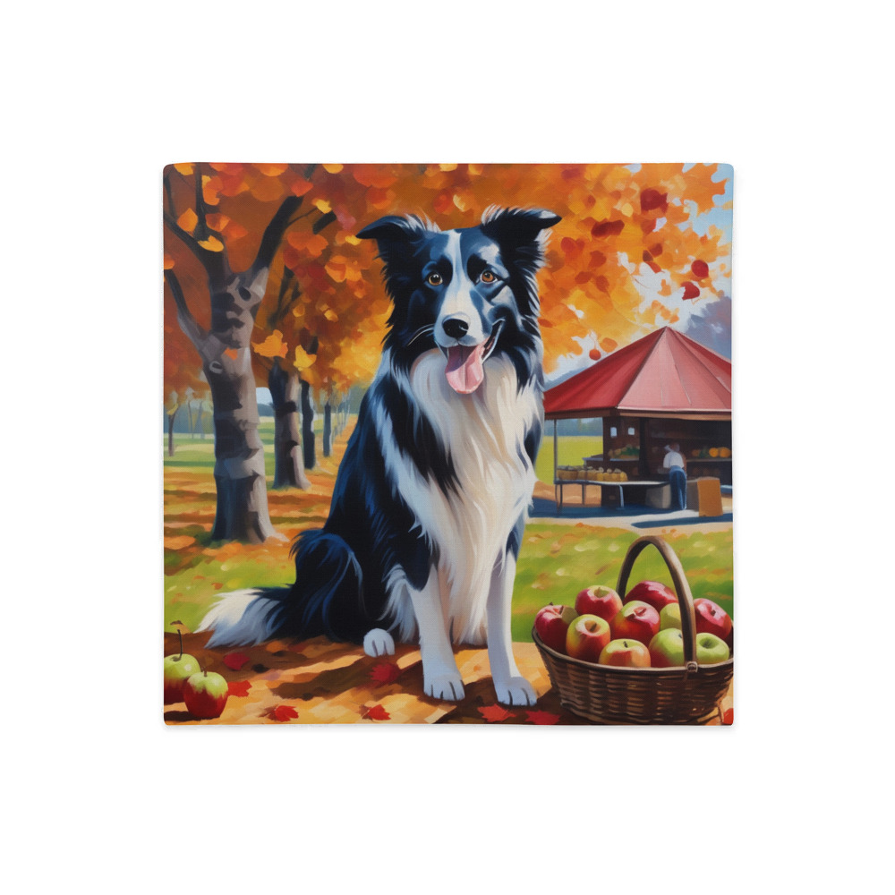 PugMug Custom Border Collie Premium Pillow Case