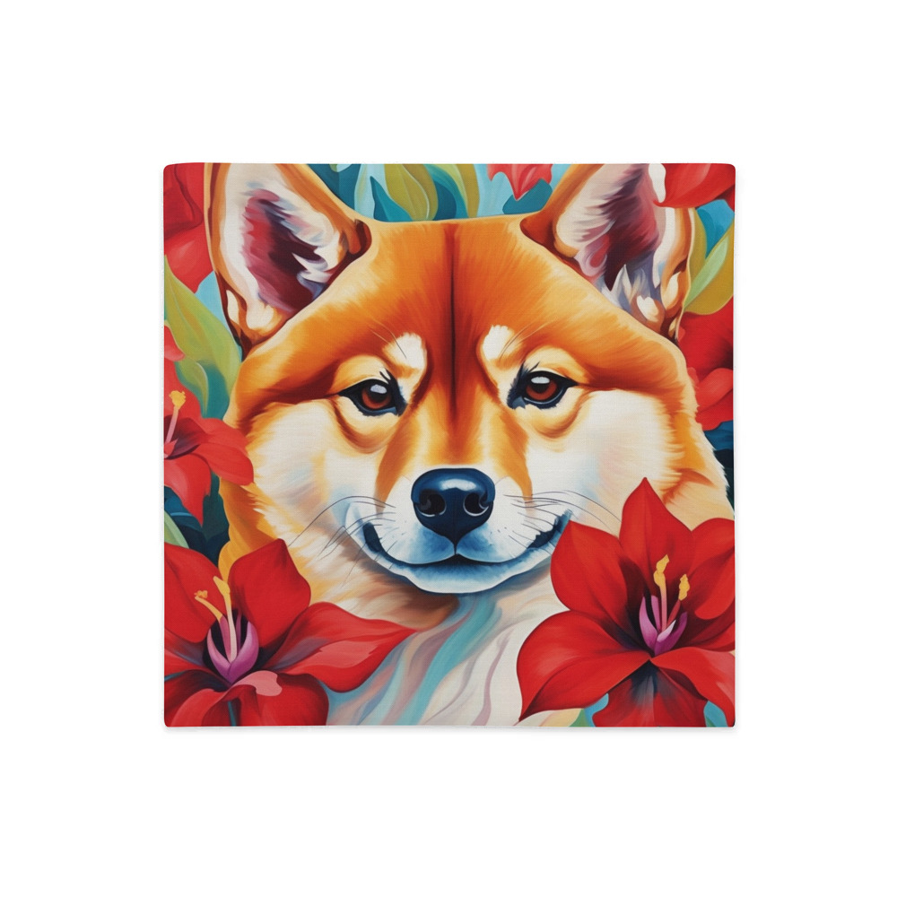 PugMug Custom Shiba Inu Premium Pillow Case