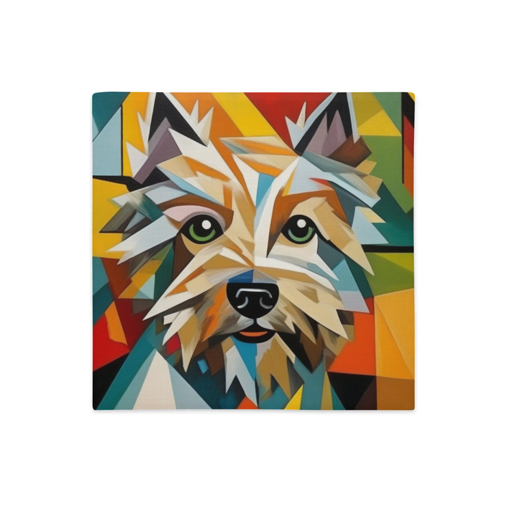 PugMug Custom Cairn Terrier Premium Pillow Case