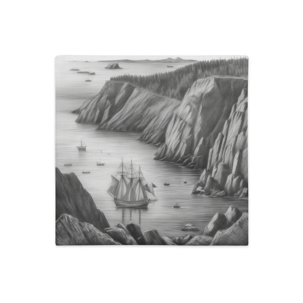 PugMug Custom Newfoundland Premium Pillow Case