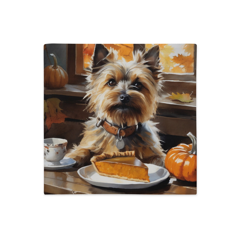 PugMug Custom Cairn Terrier Premium Pillow Case