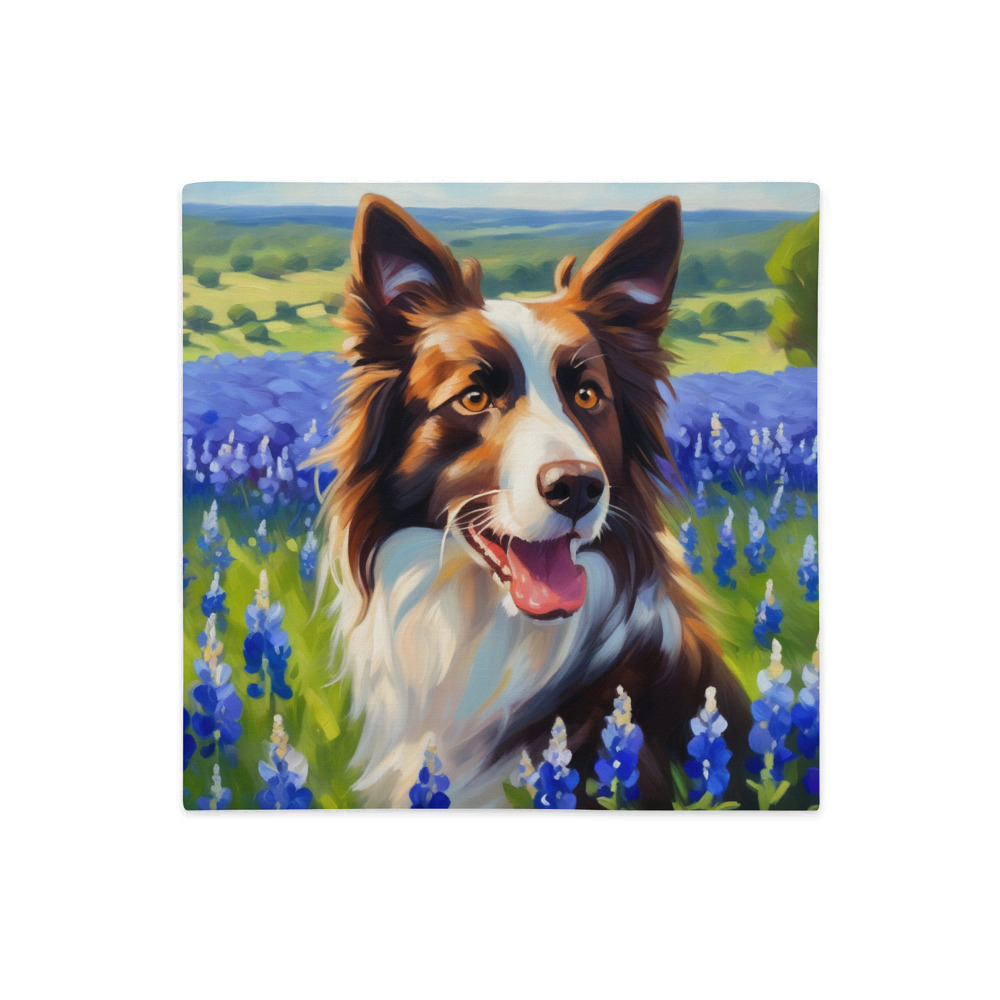 PugMug Custom Border Collie Premium Pillow Case