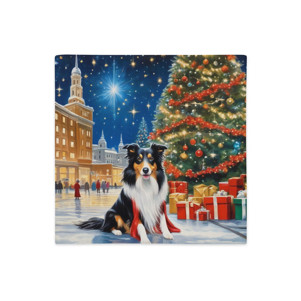 PugMug Custom Collie Premium Pillow Case