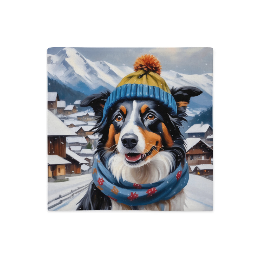 PugMug Custom Border Collie Premium Pillow Case