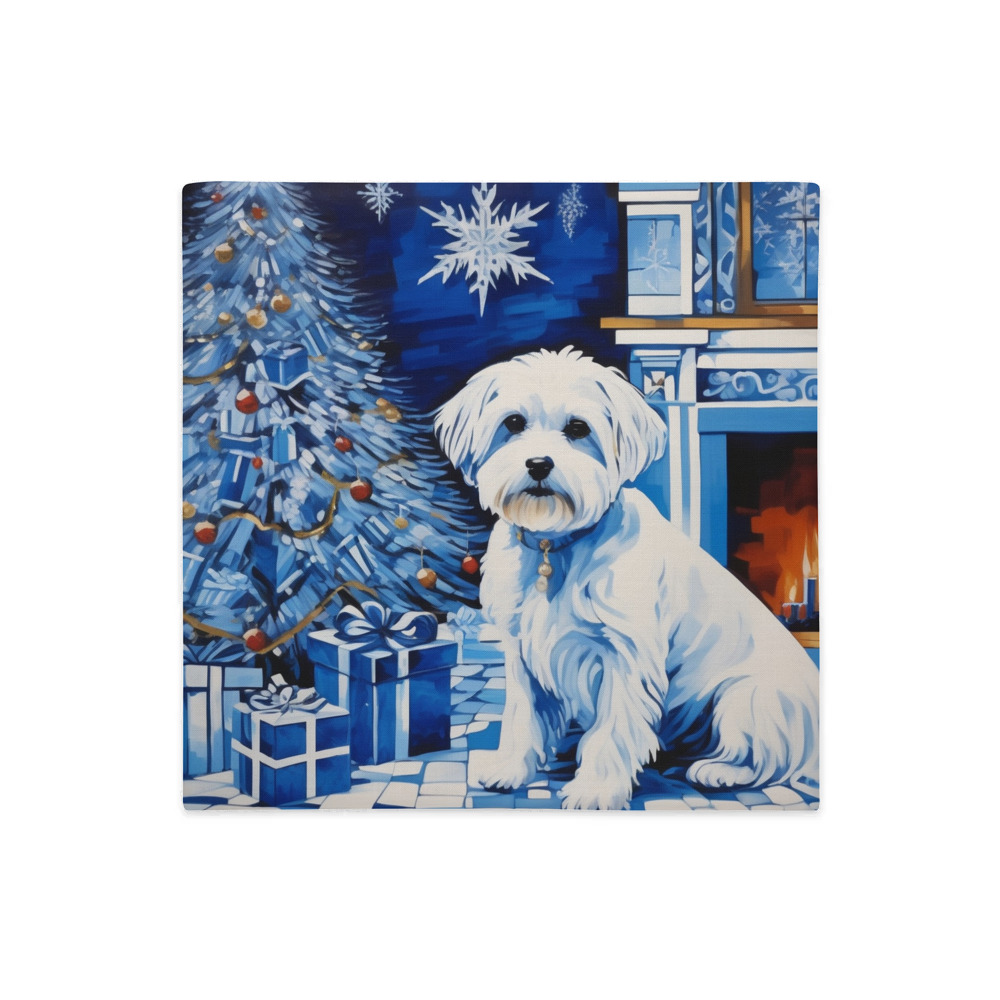 PugMug Custom Maltese Dog Premium Pillow Case