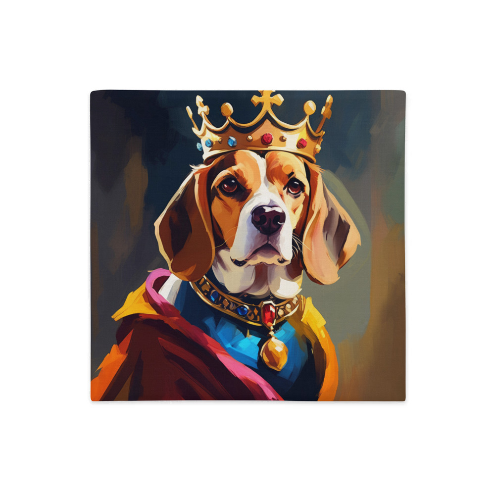 PugMug Custom Beagle Premium Pillow Case