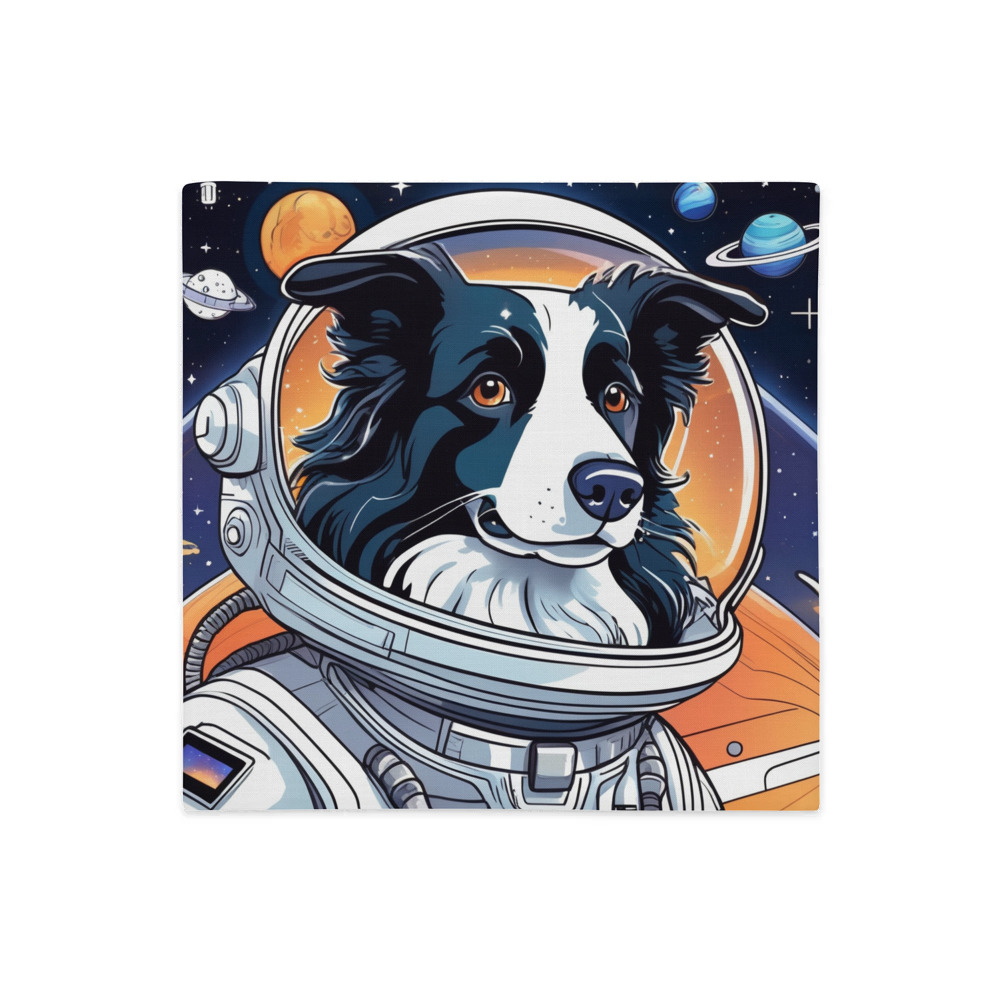 PugMug Custom Border Collie Premium Pillow Case