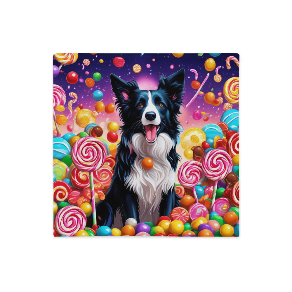 PugMug Custom Border Collie Premium Pillow Case