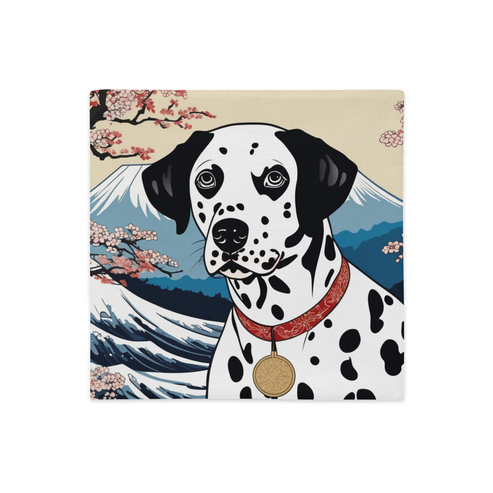 PugMug Custom Dalmatian Premium Pillow Case