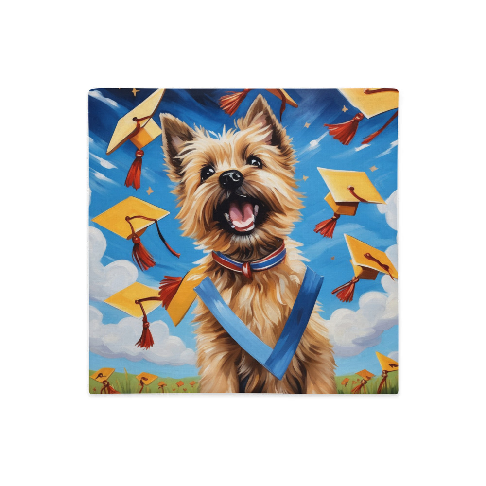 PugMug Custom Cairn Terrier Premium Pillow Case