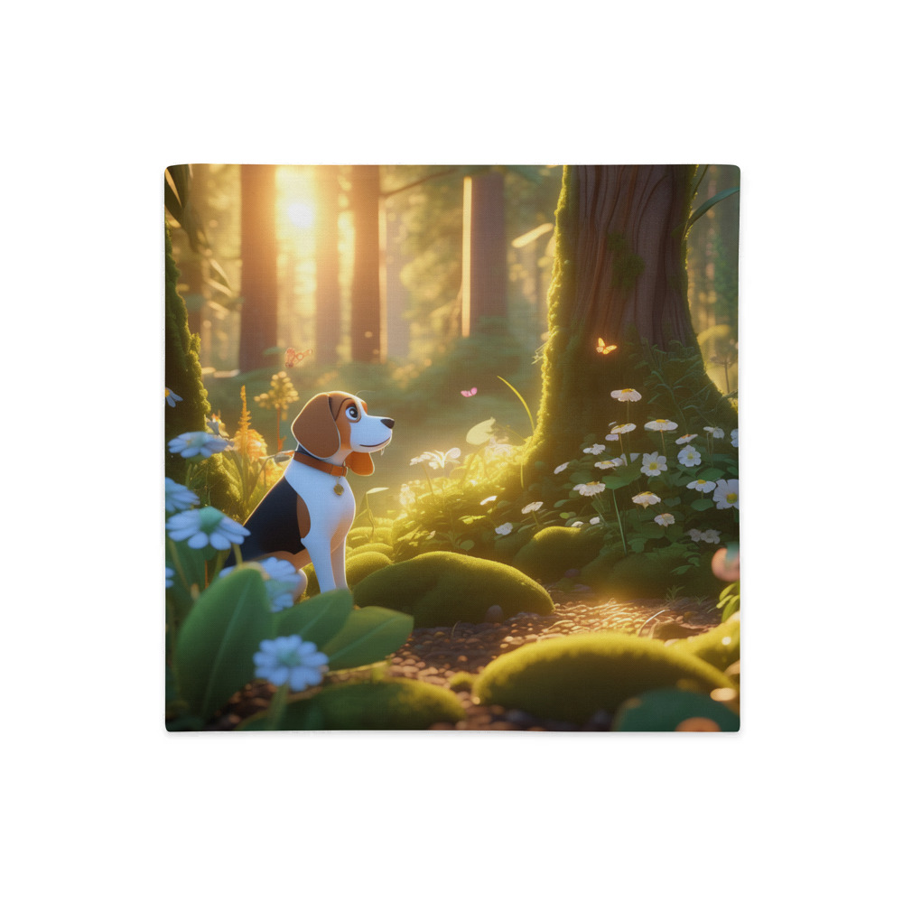 PugMug Custom Beagle Premium Pillow Case