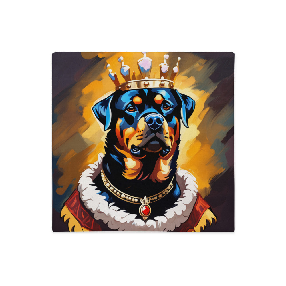 PugMug Custom Rottweiler Premium Pillow Case