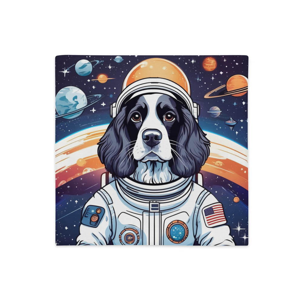 PugMug Custom English Cocker Spaniel Premium Pillow Case