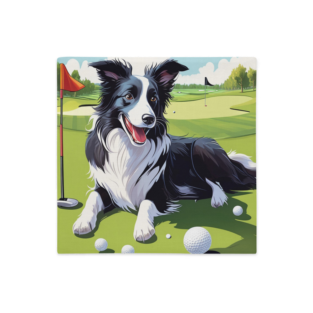 PugMug Custom Border Collie Premium Pillow Case