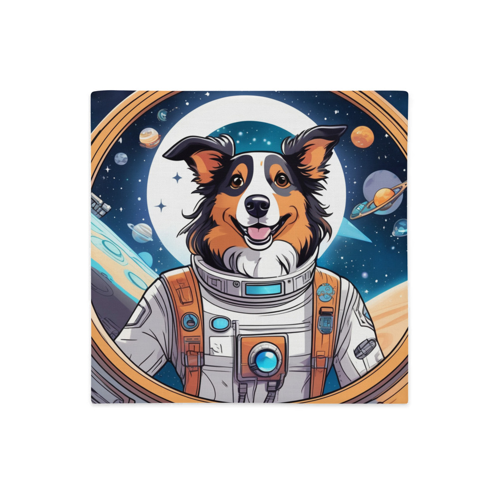 PugMug Custom Collie Premium Pillow Case