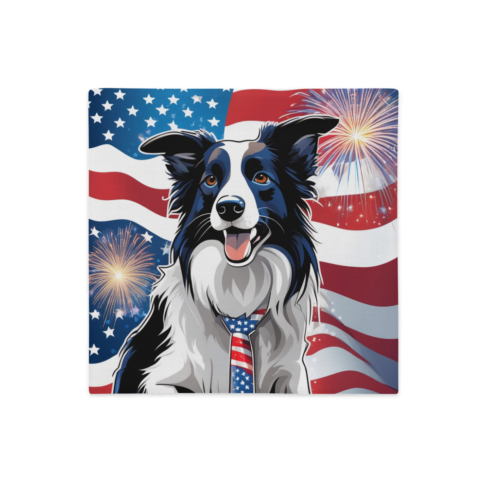 PugMug Custom Border Collie Premium Pillow Case