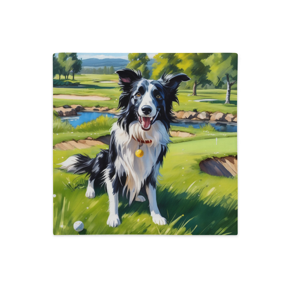 PugMug Custom Border Collie Premium Pillow Case