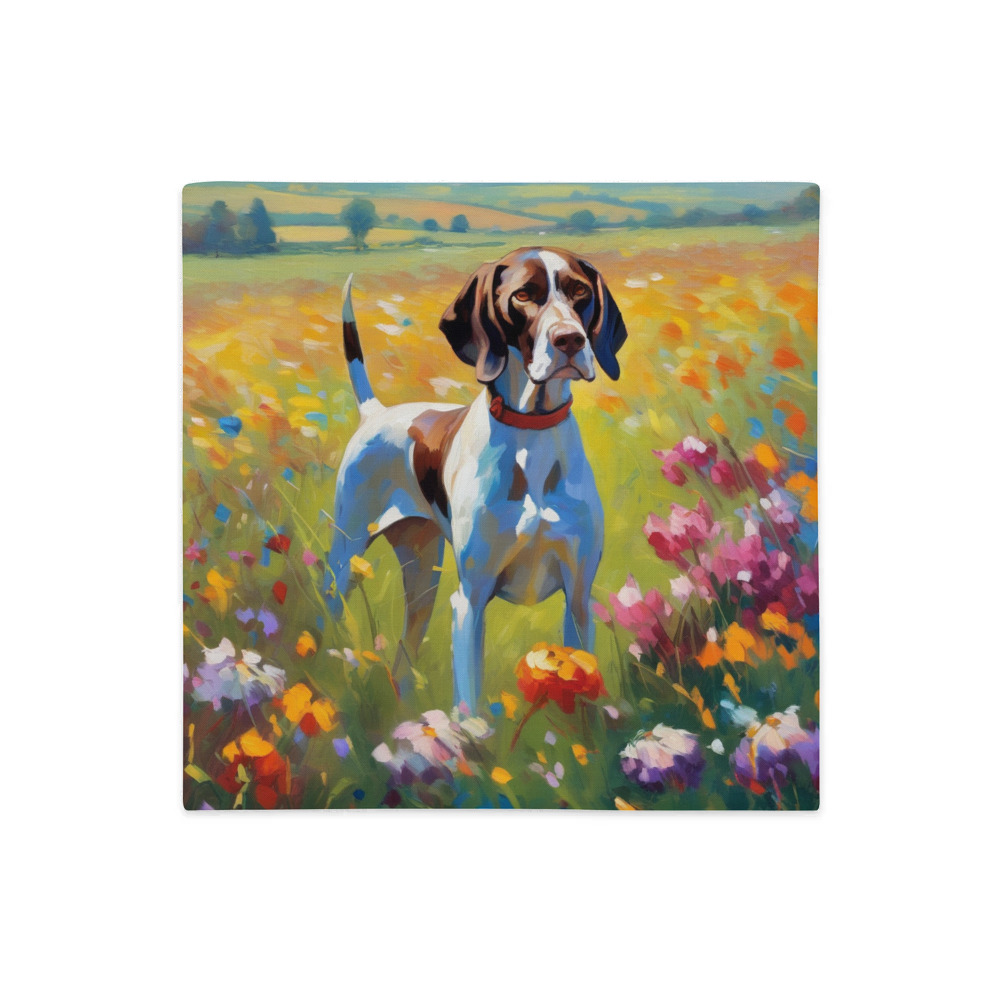 PugMug Custom Pointer Dog Premium Pillow Case