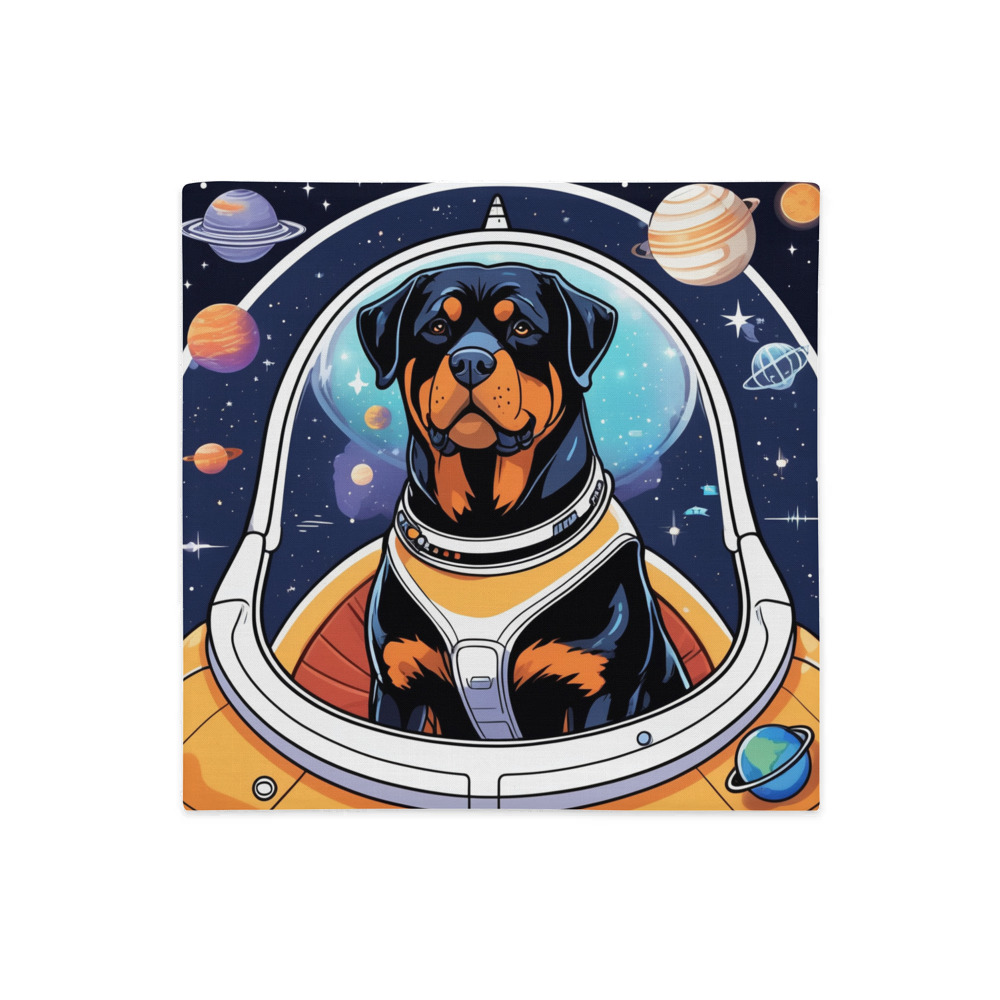 PugMug Custom Rottweiler Premium Pillow Case