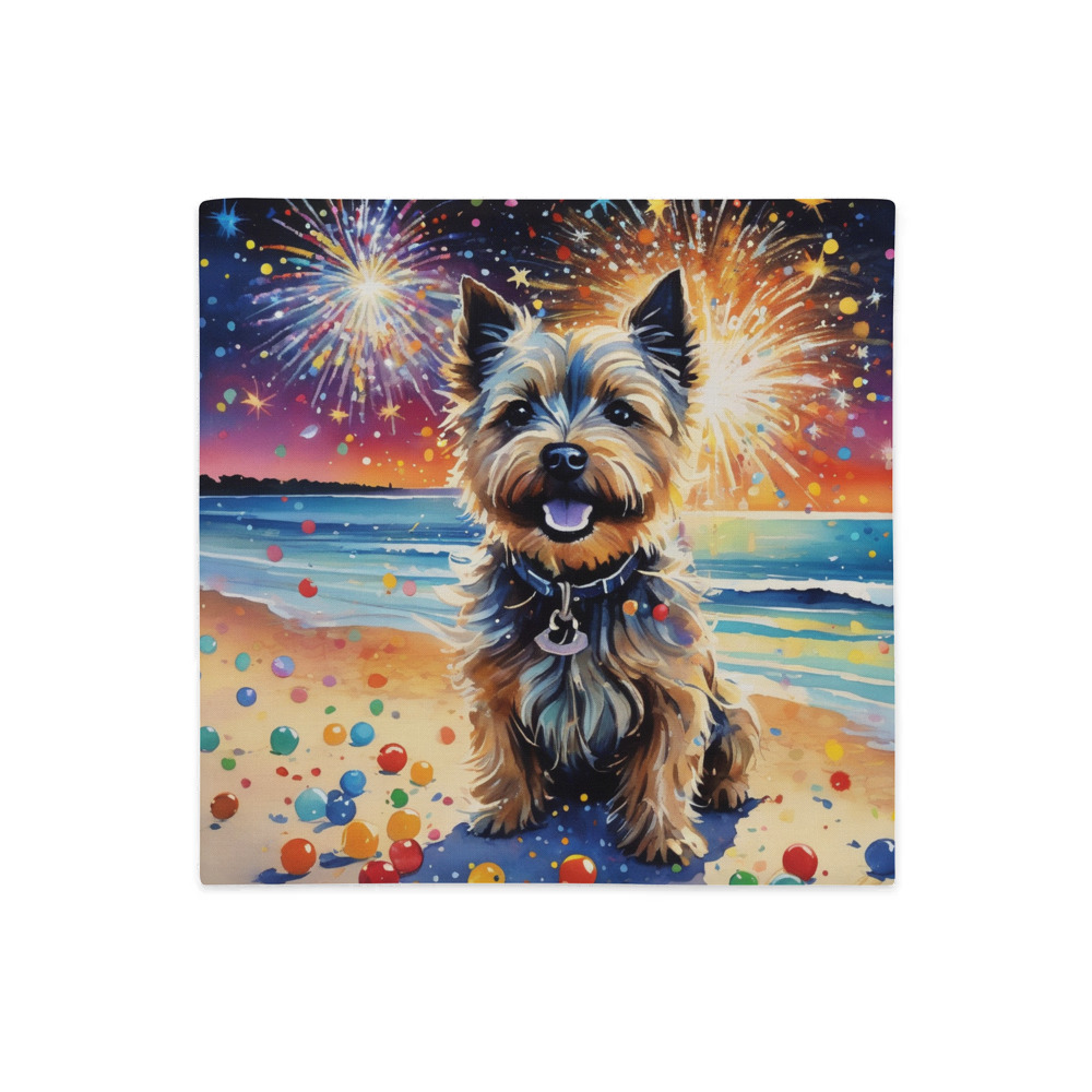 PugMug Custom Cairn Terrier Premium Pillow Case