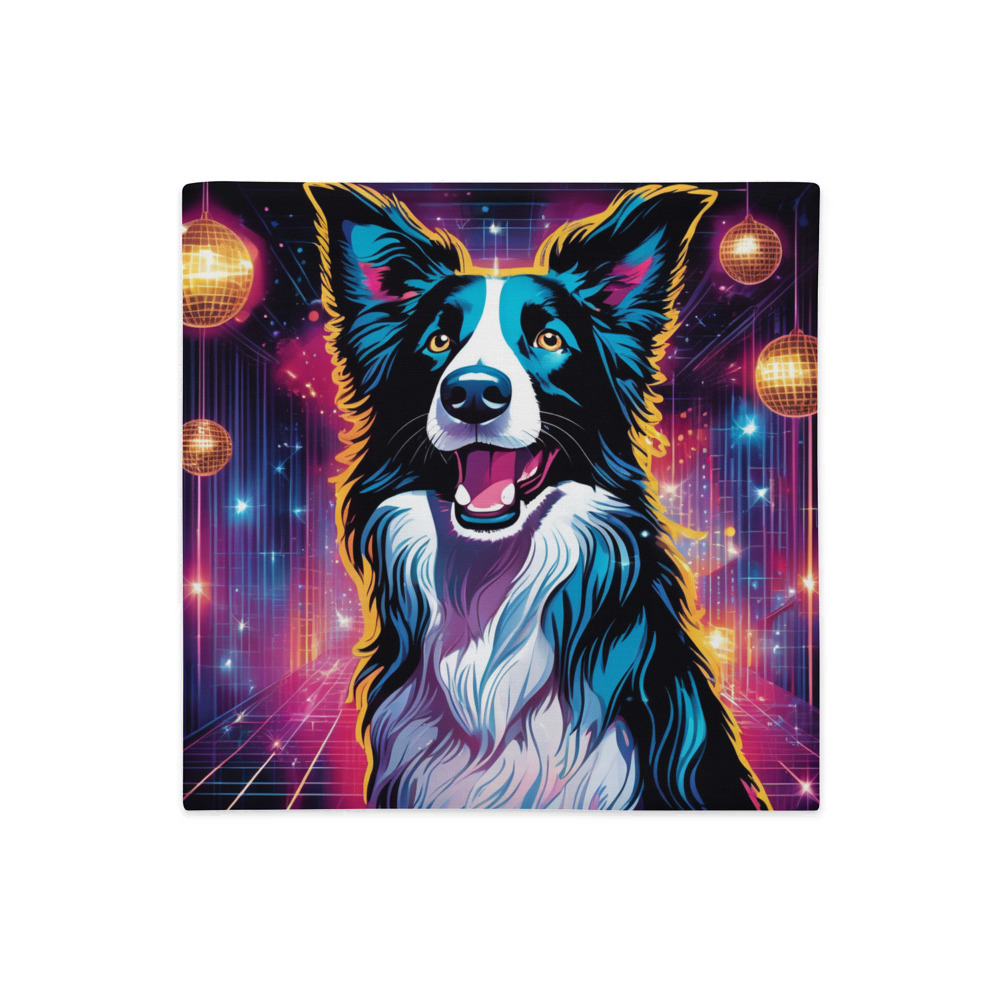 PugMug Custom Border Collie Premium Pillow Case