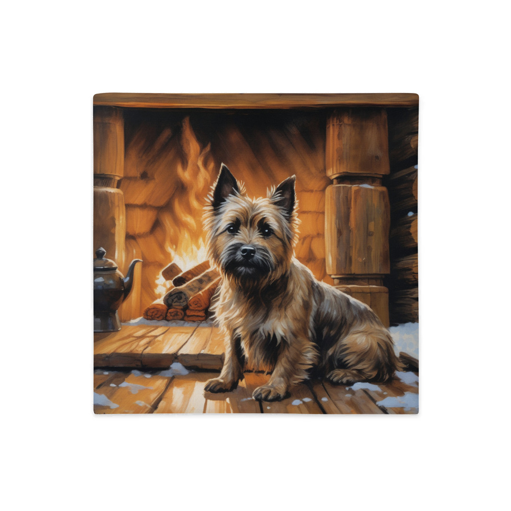 PugMug Custom Cairn Terrier Premium Pillow Case