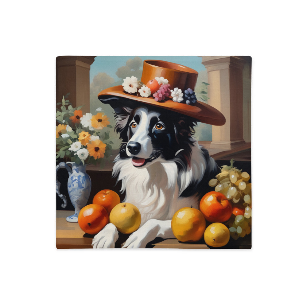 PugMug Custom Border Collie Premium Pillow Case