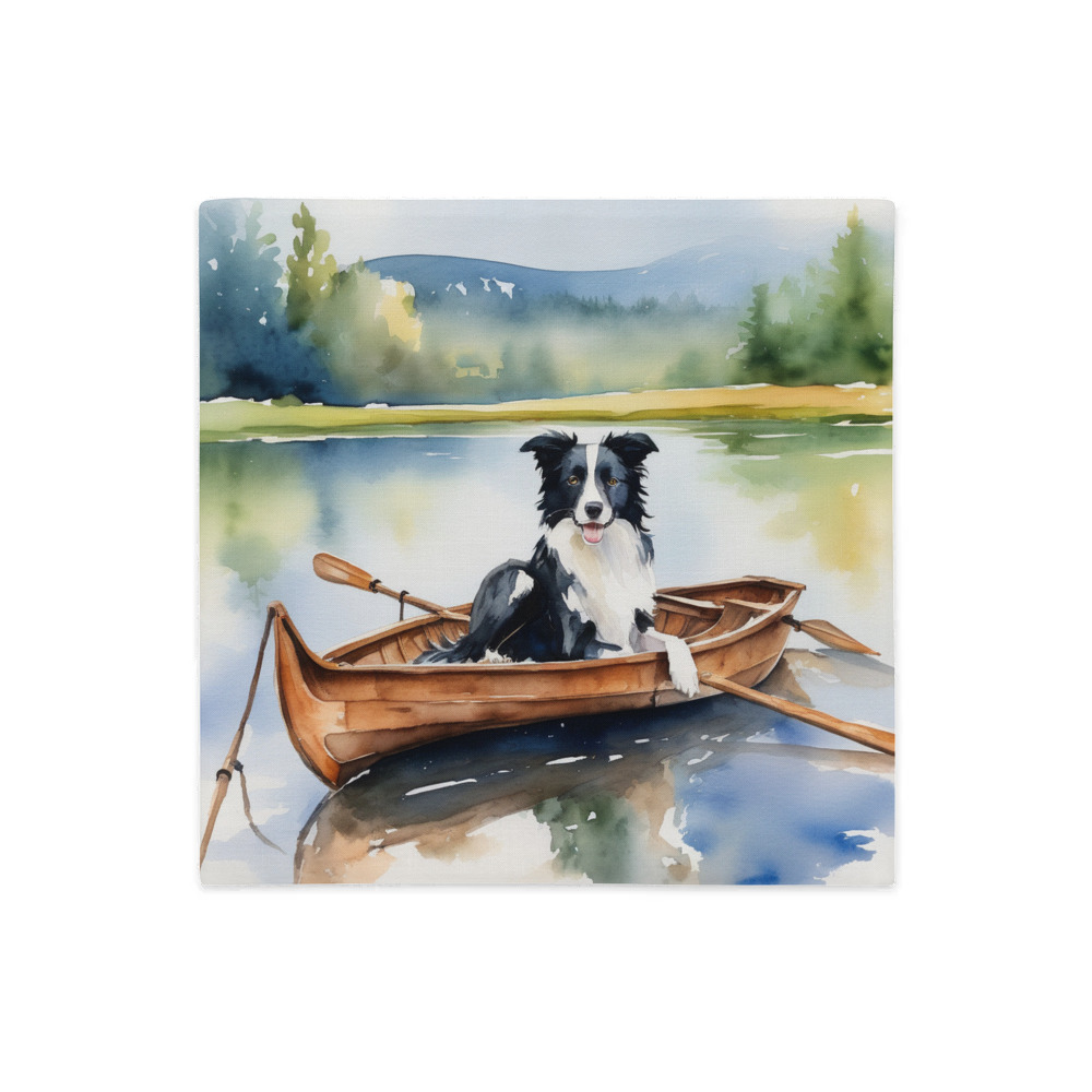 PugMug Custom Border Collie Premium Pillow Case