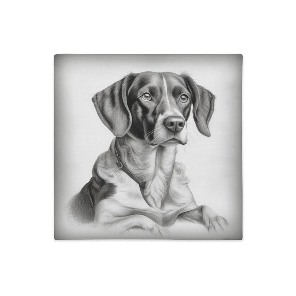 PugMug Custom Brittany Dog Premium Pillow Case