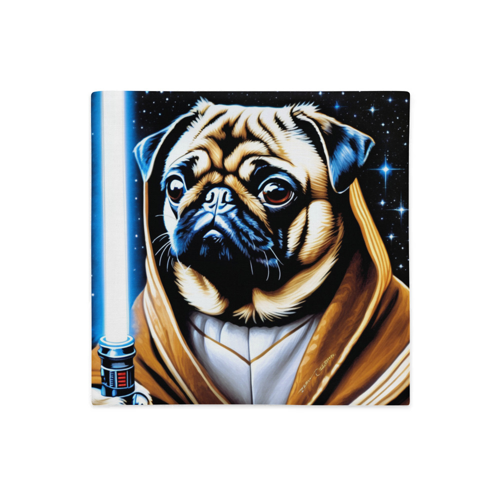 PugMug Custom Pug Premium Pillow Case