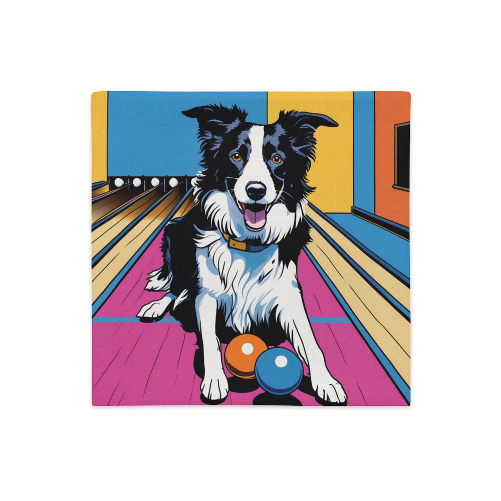 PugMug Custom Border Collie Premium Pillow Case