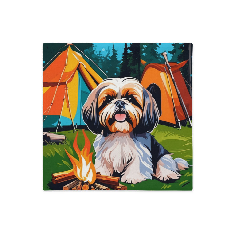 PugMug Custom Shih Tzu Premium Pillow Case