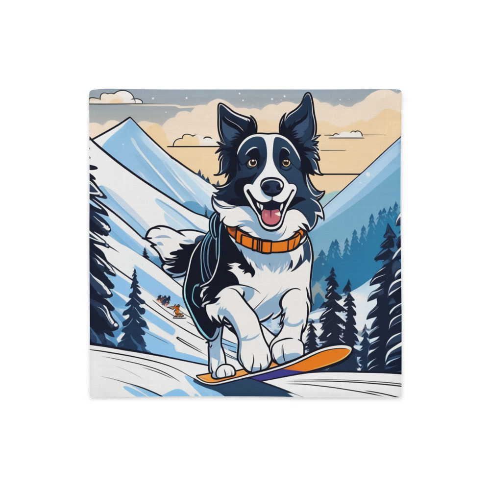 PugMug Custom Border Collie Premium Pillow Case