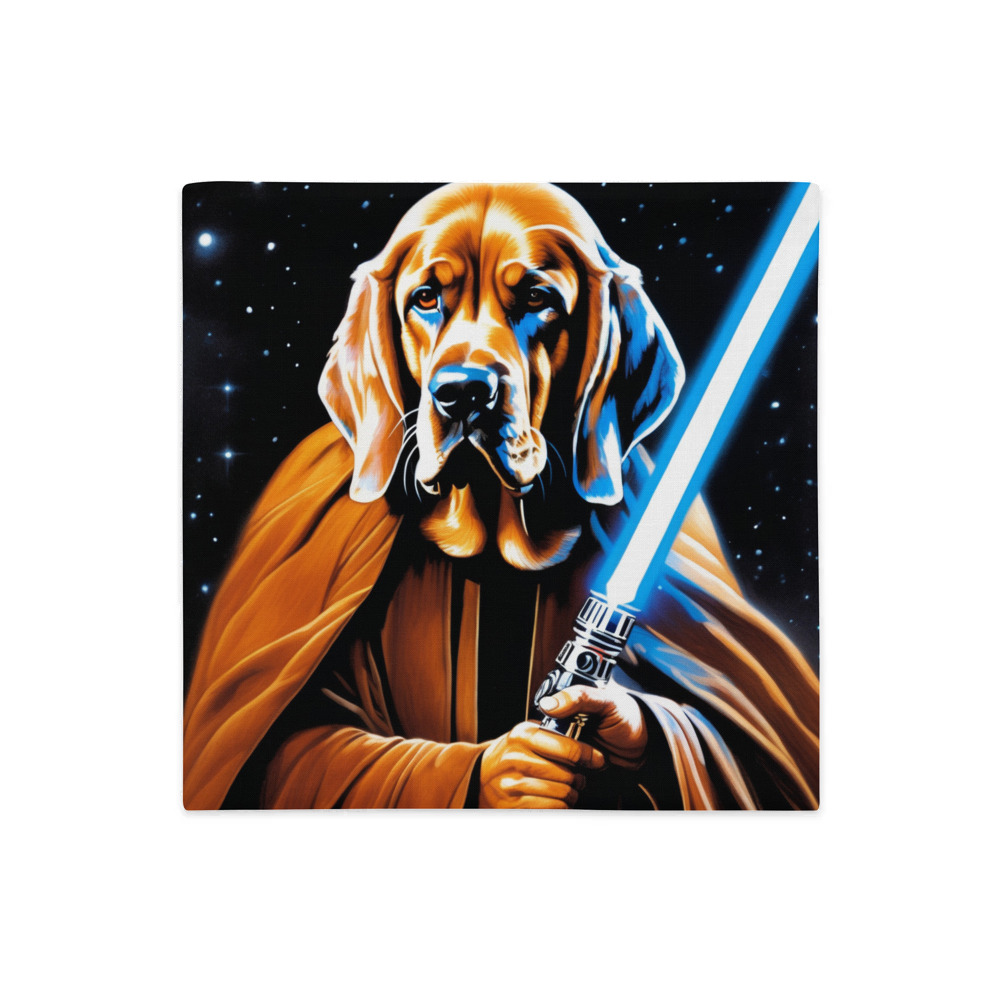 PugMug Custom Bloodhound Premium Pillow Case