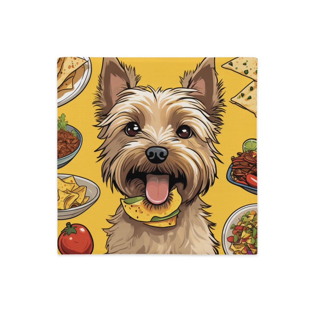 PugMug Custom Cairn Terrier Premium Pillow Case