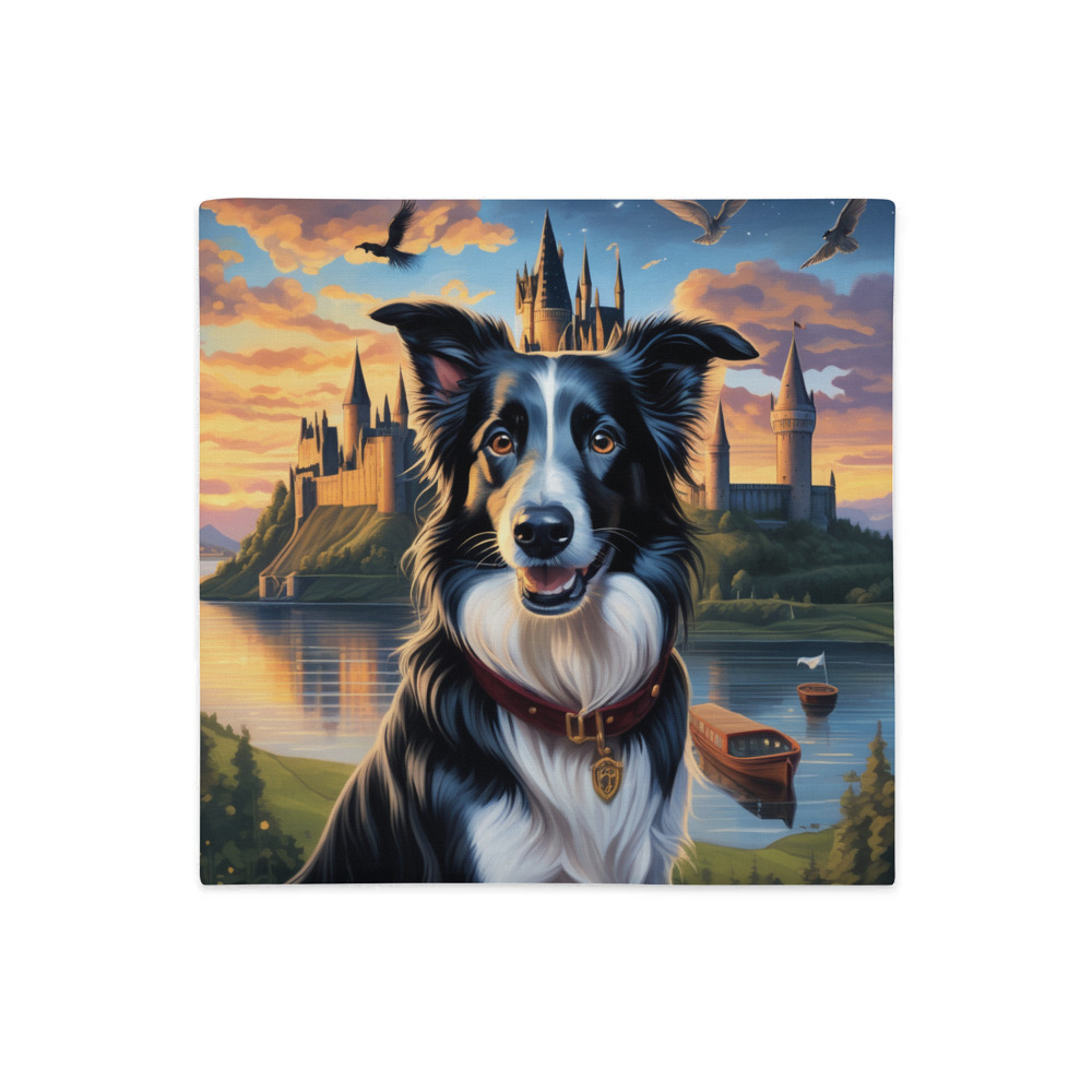 PugMug Custom Border Collie Premium Pillow Case