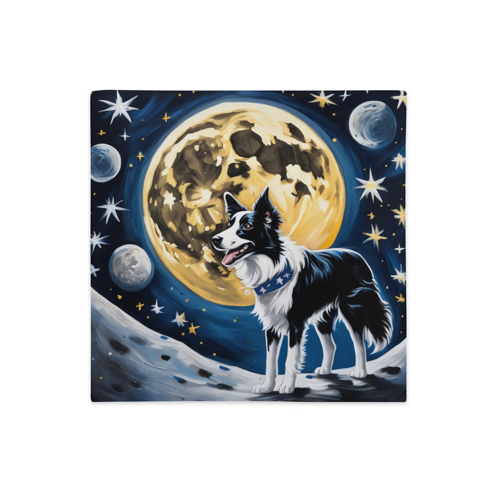 PugMug Custom Border Collie Premium Pillow Case