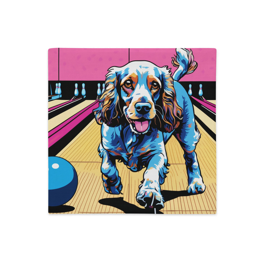 PugMug Custom Cocker Spaniel Premium Pillow Case