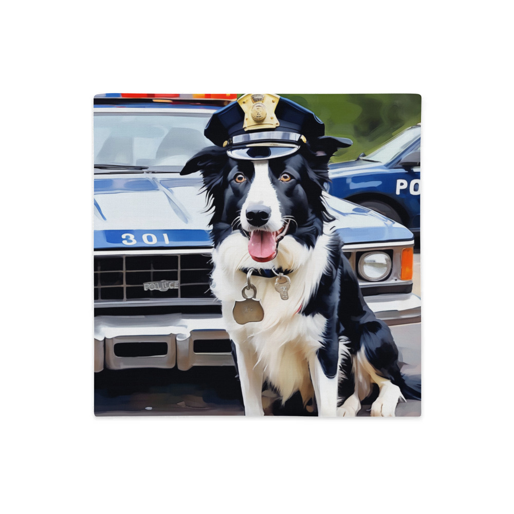 PugMug Custom Border Collie Premium Pillow Case