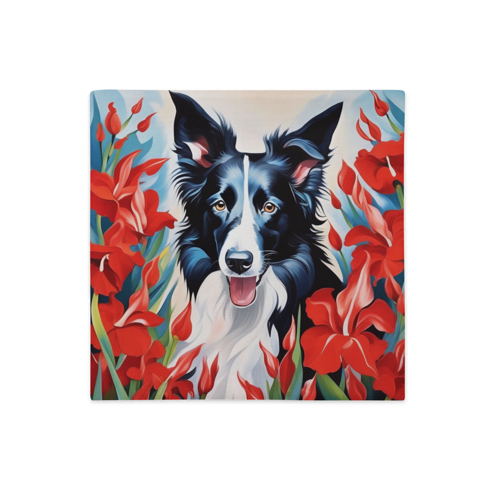 PugMug Custom Border Collie Premium Pillow Case