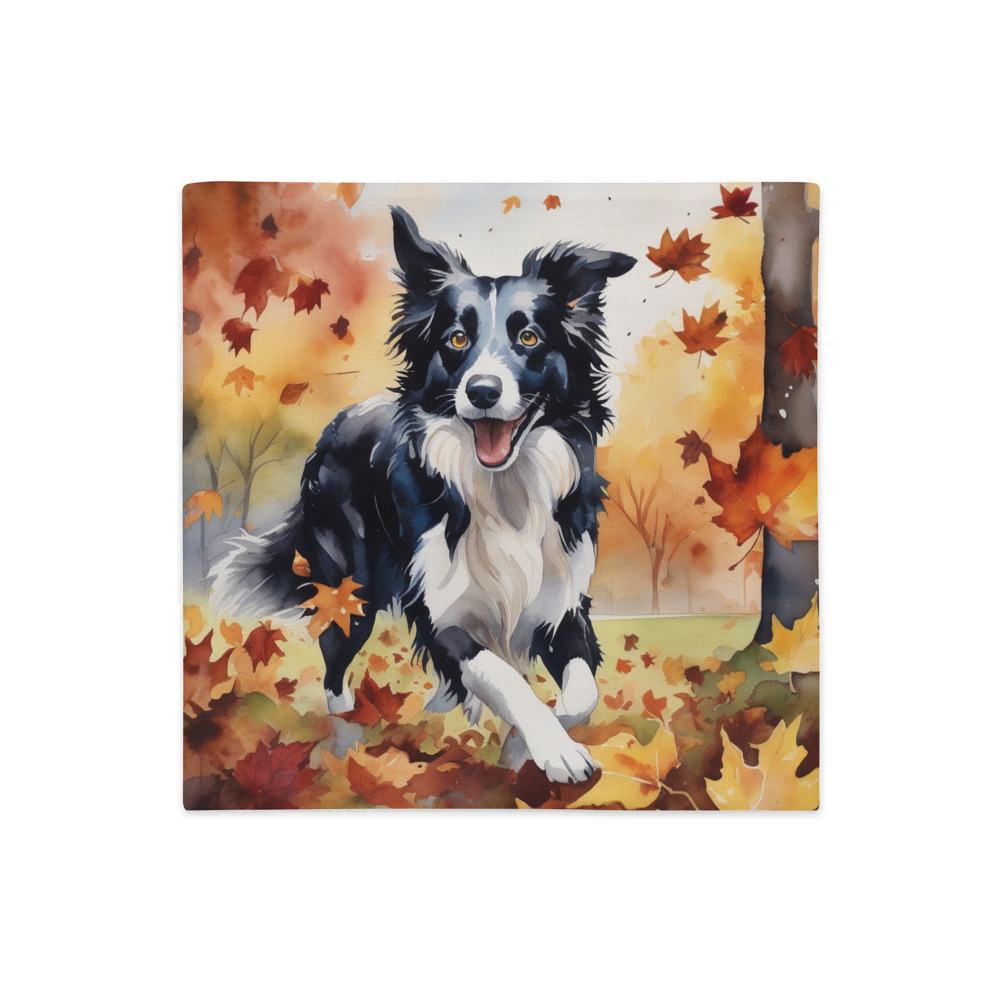 PugMug Custom Border Collie Premium Pillow Case