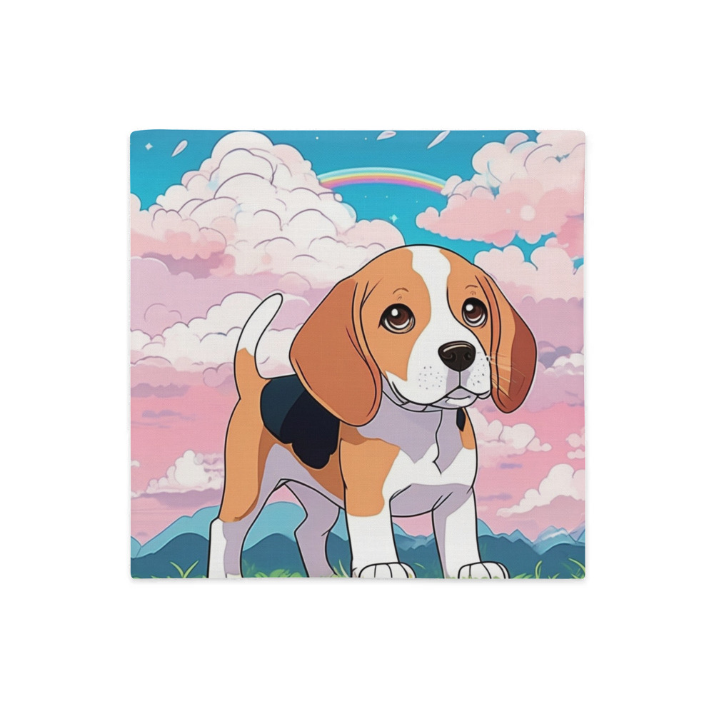 PugMug Custom Beagle Premium Pillow Case