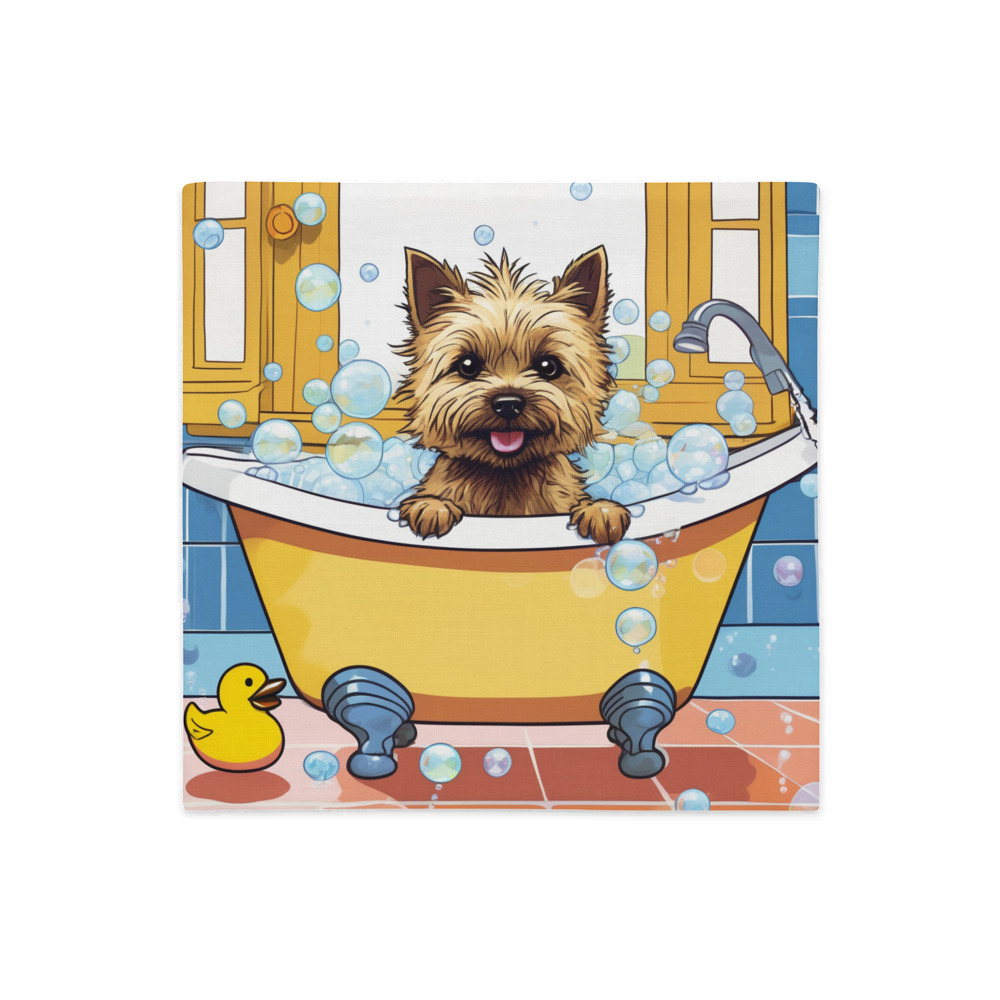 PugMug Custom Cairn Terrier Premium Pillow Case
