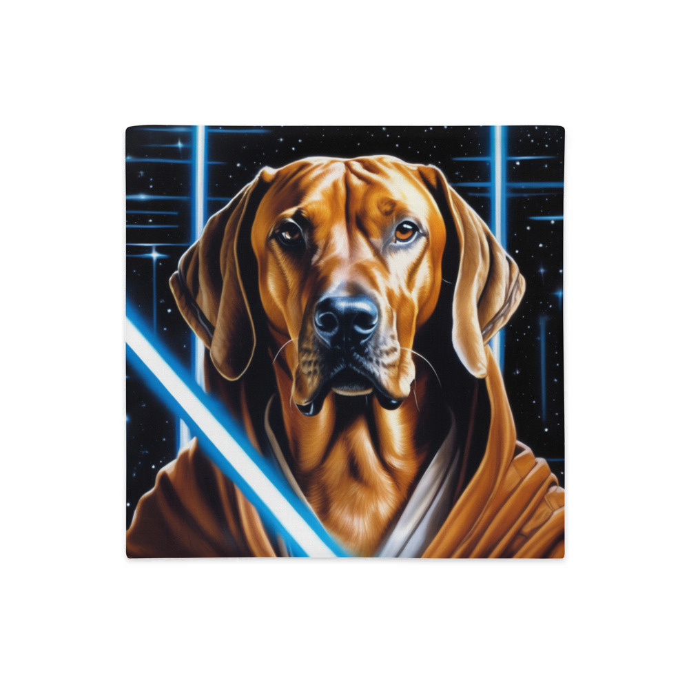 PugMug Custom Rhodesian Ridgeback Premium Pillow Case