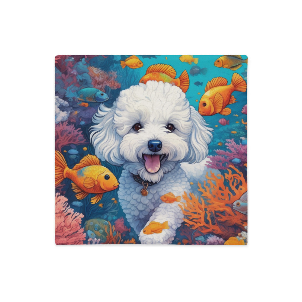 PugMug Custom Bichons Frise Premium Pillow Case