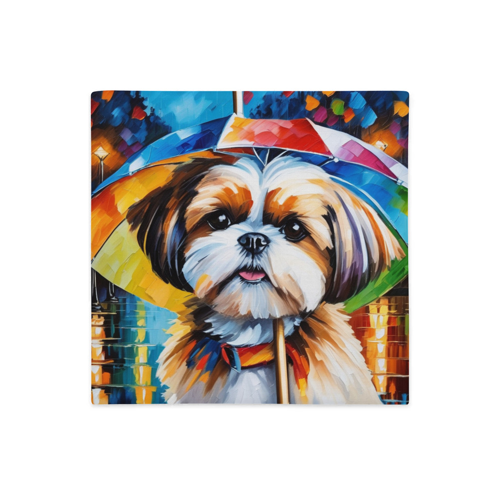 PugMug Custom Shih Tzu Premium Pillow Case