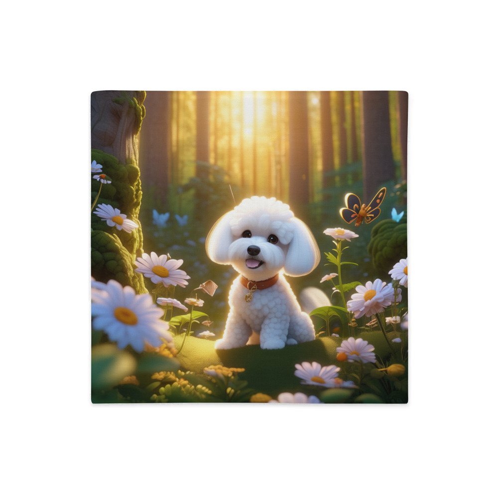 PugMug Custom Bichons Frise Premium Pillow Case