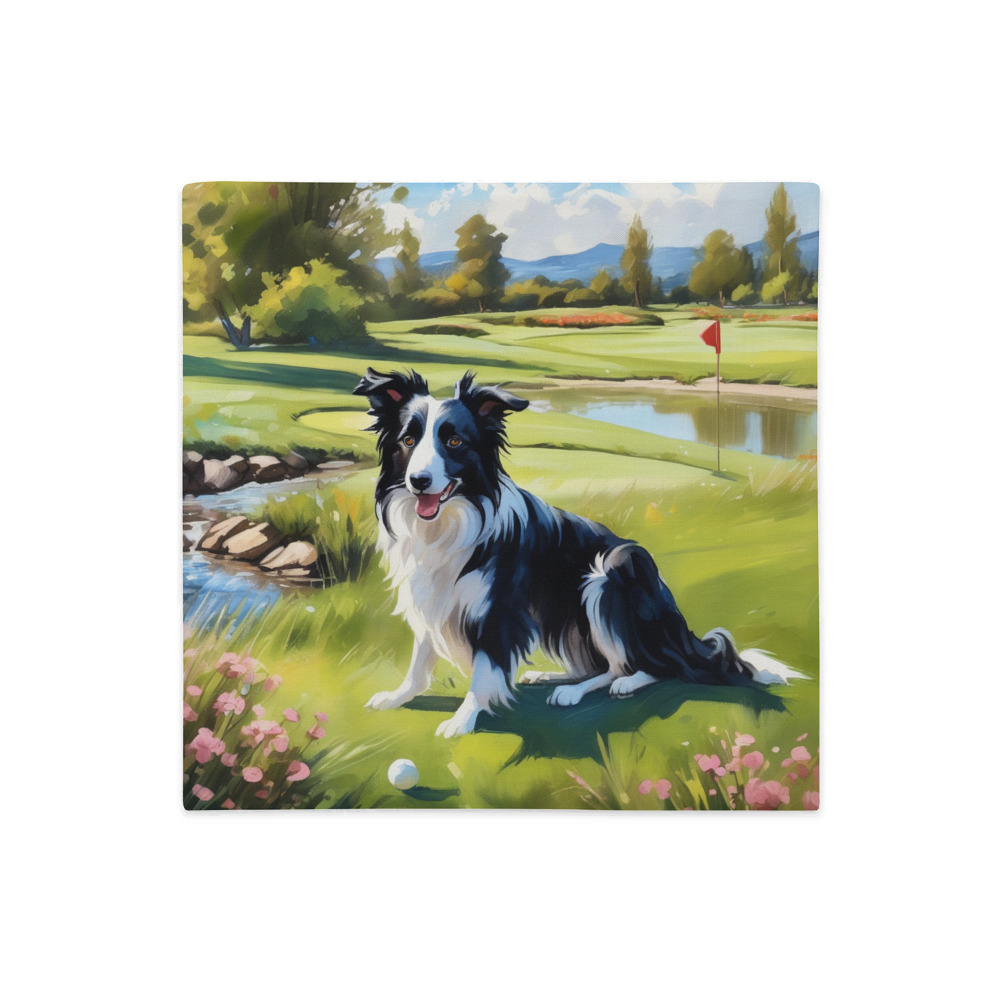 PugMug Custom Border Collie Premium Pillow Case